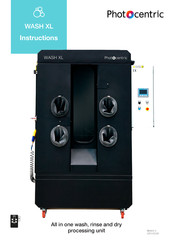 PhotoCentric WASH XL Instructions Manual