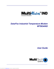 Multitech MultiModem MT5634IND-NPS User Manual