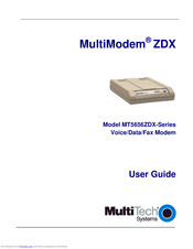Multitech MultiModem MT5656ZDX-V-GB/IE User Manual