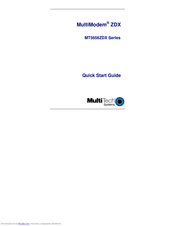 Multitech MultiModem MT5656ZDX-V-GB/IE Quick Start Manual