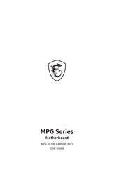 MSI MPG X870E CARBON WIFI User Manual