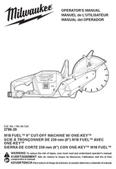 Milwaukee M18 FUEL 2786-20 Operator's Manual
