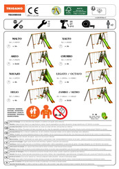 Trigano TECHWOOD MALTO J-18593 Assembly Instructions Manual