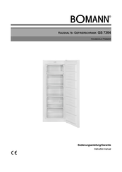 BOMANN GS 7364 Instruction Manual