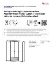 Rauch AG531.42M6 Assembly Instructions Manual