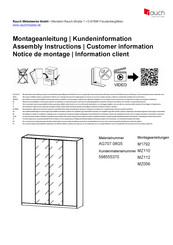 Rauch 598555370 Assembly Instructions Manual