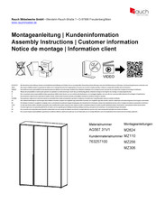 Rauch AG567.31V1 Assembly Instructions Manual