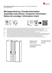 Rauch AG819.52K7 Assembly Instructions Manual