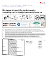 Rauch AG412.0ZT2 Assembly Instructions Manual