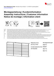 Rauch AD752.51M7 Assembly Instructions Manual