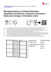 Rauch AG581.0VW1 Assembly Instructions Manual