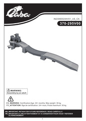 QABA 370-295V00 Assembly Instructions Manual