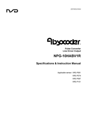 NSD ABSOCODER NPG-10HABV1R Specifications & Instruction Manual