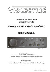 Violectric DHA V5902 User Manual