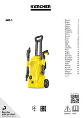 Kärcher KHD 3 Original Operating Instructions