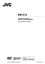 JVC KW-V12 Instruction Manual