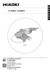 HIKOKI G 18SE4 Handling Instructions Manual