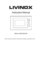 LIVINOX LMW-259X-BL Instruction Manual