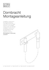 Dornbracht 27820979-08 Installation Instructions Manual