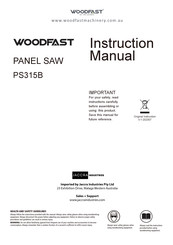 WoodFast PS315B Instruction Manual