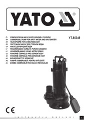 YATO YT-85349 Manual