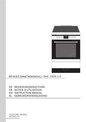 Amica SHC 11675/1 E Instruction Manual