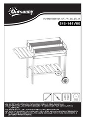 Outsunny 846-144V00 Instructions Manual