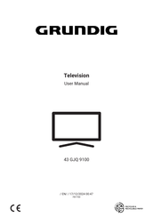 Grundig 43 GJQ 9100 User Manual