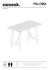 sweeek. PALOMA ACBT150 Manual