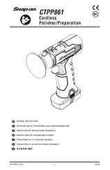 Snap-On CTPP861 Original Instructions Manual