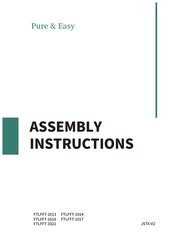 YitaHome FTLFFT-1016 Assembly Instructions Manual
