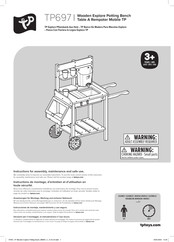 TP Toys TP697 Instructions For Assembly, Maintenance And Safe Use