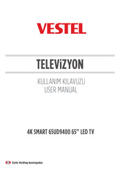 VESTEL 65UD9400 User Manual
