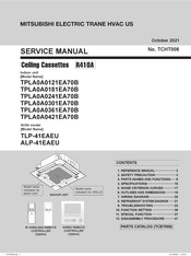 Mitsubishi Electric TRANE TPLA0A0121EA70B Service Manual