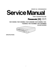 Panasonic NV-FJ630EA Service Manual