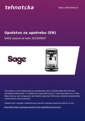 Sage the Bambino Plus SES500BST Quick Manual