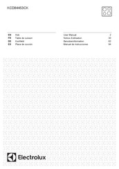 Electrolux KCD84453CK User Manual
