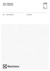 Electrolux EWT 1066EKW User Manual