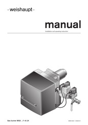 Weishaupt WG5/1-A LN Series Installation And Operating Instruction Manual