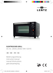 LENTZ 20535/ WH-12D-P3 Instruction Manual