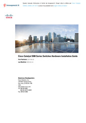 Cisco C9300-24UB Hardware Installation Manual