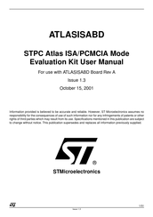 Stmicroelectronics ATLASISABD User Manual