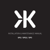ML Accessories OP3 Installation & Maintenance Manual