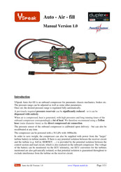VSpeak Auto-Air-fill Manual