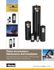 Parker PSD0000006 Maintenance And Installation Instructions