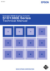 Epson S1D13806 Series Technical Manual