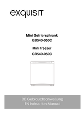 Exquisit GB540-050C Instruction Manual