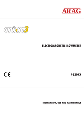 ARAG orion3 462032 Installation, Use And Maintenance Manual