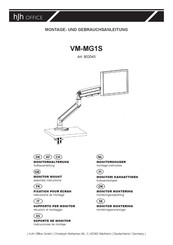 HJH office VM-MG1S Assembly Instructions Manual