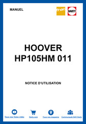 Hoover HP105HM 011 User Manual